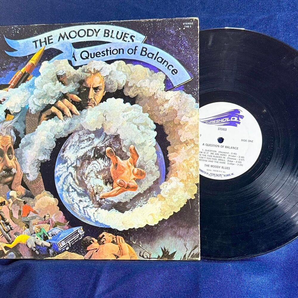 The Moody Blues - Question of Balance 1972 LP vinyl #rockmusic